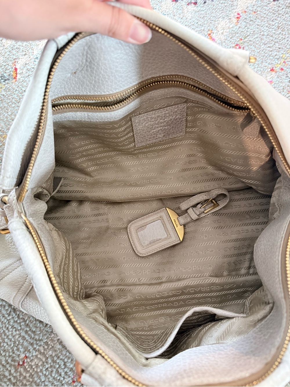Prada Cervo Antik Handle Bag - Picture 4 of 8